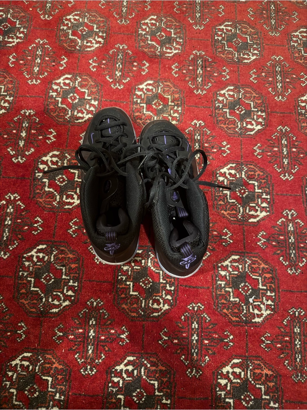 Kids eggplant foamposite
